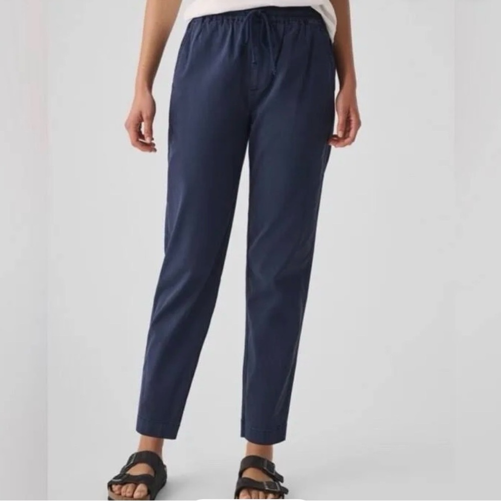 Faherty Essential Relaxed Drawstring Pants Faded … - image 1
